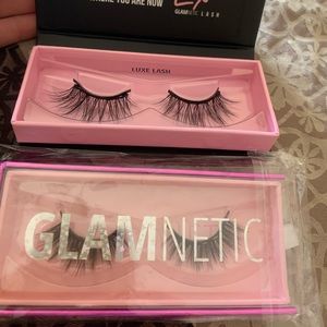 Never used glamnetic magnet eyelashes.